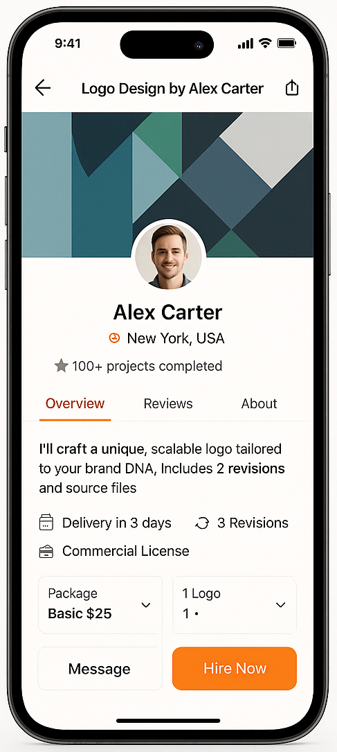 20250618_1732_FreelanceHub App Mockup_simple_compose_01jy1emrahfayrf157mk46yc91